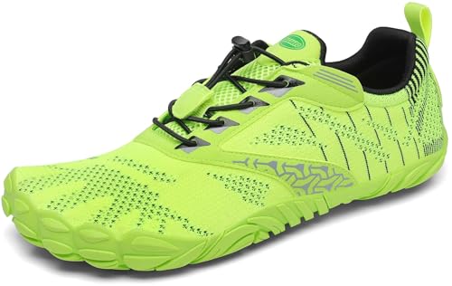 SAGUARO Unissexo Barefoot sapatilhas de Trail Running sapatilhas minimalistas confortáveis leves sapatos escalços