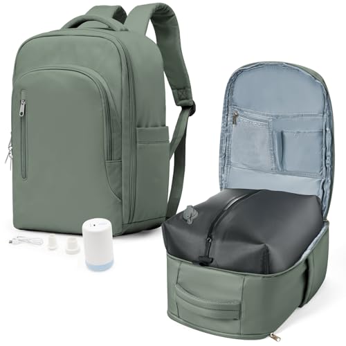 SZLX Mochila viagem cabine avion 40 x 20 x 25 mulher Ryanair mochila a vácuo com bomba bagagem de mão 45 x 36 x 20 Easyjet malas cabine para portátil 14 polegadas impermeável mochila airbag vazio