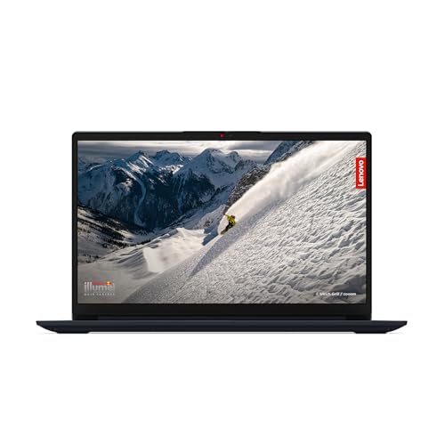 Lenovo IdeaPad 1 Gen 7 Computador portátil FullHD de 15,6" (AMD Ryzen 7 5700U, 8 GB RAM, 512 GB SSD, AMD Radeon Graphics, WiFi 6, Windows 11 Home) azul, teclado QWERTY espanhol