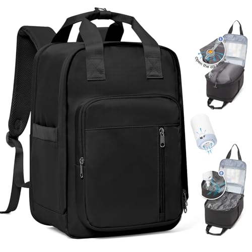 SZLX Mochila viagem cabine avion 40 x 20 x 25 mulher Ryanair mochila a vácuo com bomba bagagem de mão 45 x 36 x 20 Easyjet malas cabine para portátil 14 polegadas impermeável mochila airbag vazio