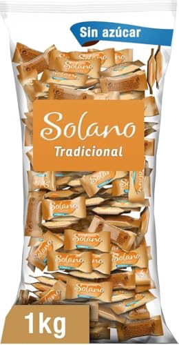 Solano caramelo cremoso sabor macio e sem açúcar, carros Halloween, golosinas Halloween (1 kg)