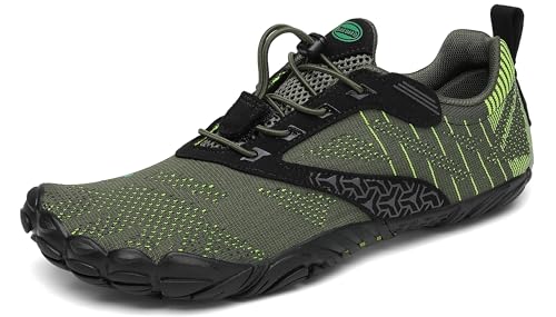 SAGUARO Unissexo Barefoot sapatilhas de Trail Running sapatilhas minimalistas confortáveis leves sapatos escalços