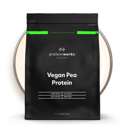 THE PROTEIN WORKS Proteína de ervilha 80 | Sem sabor, 1 kg, 100% vegana