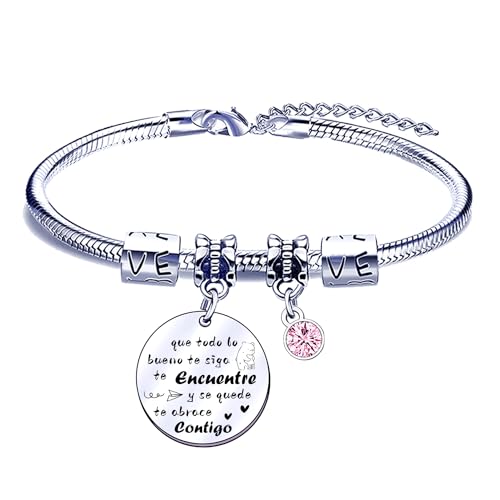 FGHJK Pulseira amiga presente de amiga presente amiga aniversário Natal presente de graduação presentes para amigas presentes originais para amigas pulseira melhor amiga
