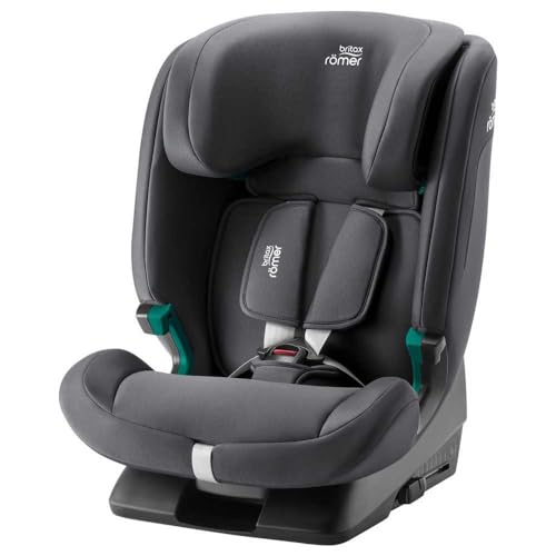 BRITAX RÖMER Cadeira de carro EVOLVAFIX, com ISOFIX, crianças dos 76 a 150 cm (i-Size), 15 meses a 12 anos, cinzento meio-noite