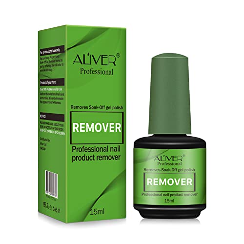 IFUDOIT Creme removedor de verniz para unhas, 15 ml, elimina facilmente e rapidamente o esmalte permanente e semipermanente em 3-5 minutos, não danifica a pele