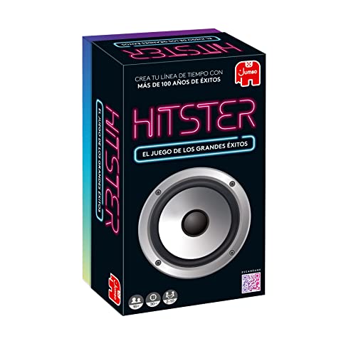 Hitster Original, jogo de tabuleiro para adultos e divertido, jogo de mesa musical, a partir de 16 anos, de 2 a 10 jogadores, app grátis, jogo de festa, espanhol (ES)