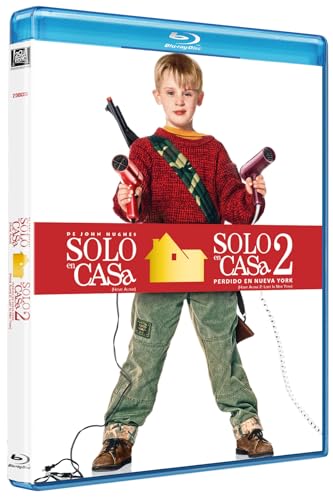 Solo en Casa 1+2 (Blu-ray) Pack 2 peliculas: Home Alone / Home Alone 2: Lost in New York [Blu-ray]