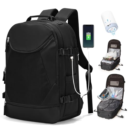 SZLX Mochila viagem cabine avion 40 x 20 x 25 mochila de viagem a vácuo com bomba bagagem manual 40 x 30 x 20 Ryanair malas de viagem malas de viagem cabine 45 x 36 x 20 Easyjet mochila portátil com