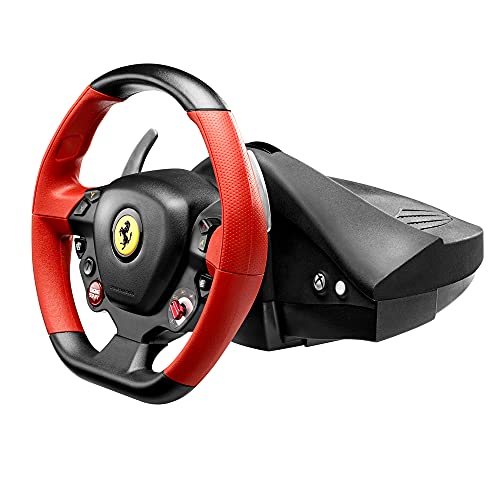 Thrustmaster Ferrari 458 Spider Racing Wheel - Volante de Carreras Realiste Con Licencias Oficiales de Ferrari - Para Xbox One / Xbox Series X|S