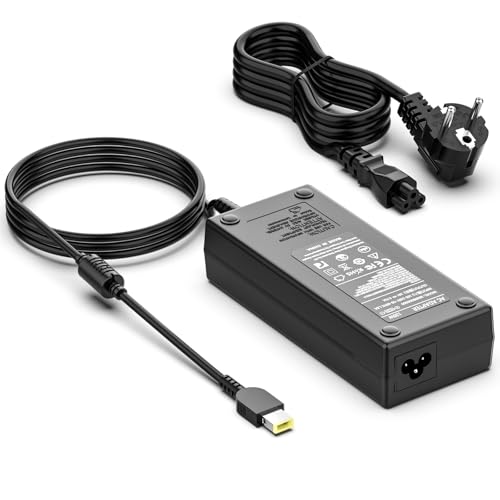 Carregador de 135 W 6,67A adaptador para IdeaPad Gaming 3 Y40-70 Y50-70 Y50-80 Y70-70 Z710 Legion Y520 Y530 Y700-15ISK ThinkPad T444 0/P 0P T460P T530, T540P, W510, W540, ADL135NDC3A ADL135NLC3A