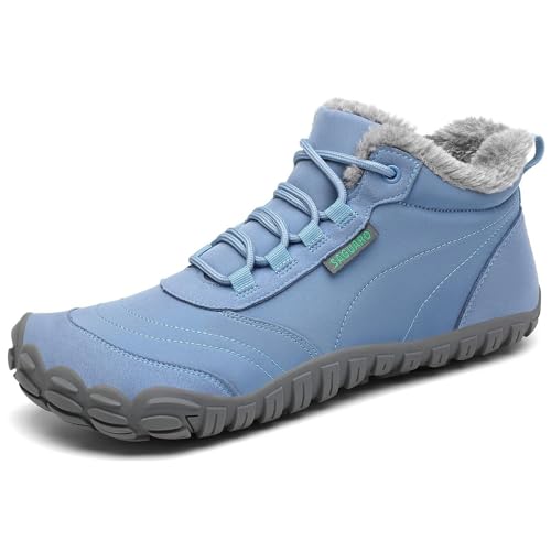 SAGUARO Barefoot botas inverno quente botas neve pour homem mulher Gr.36-48