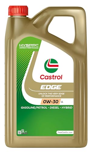 Castrol EDGE 0W-30 LL Longlife óleo de motor 5 L, versão atual