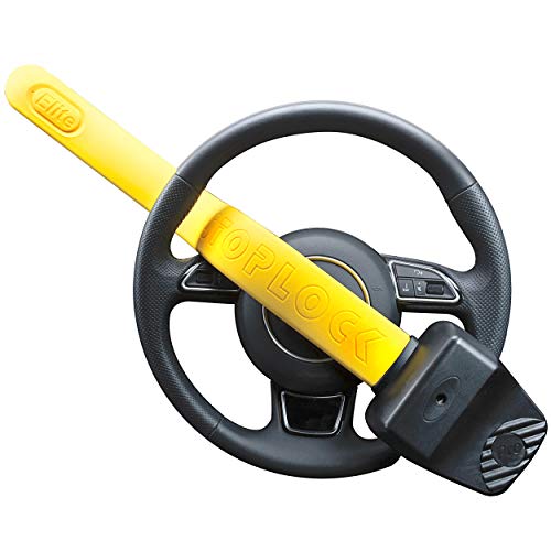 Stoplock Pro HG 150-00 Barra anti-roubo para volante de carro, resistente e segura, ajuste universal, inclui 2 chaves e bolsa de transporte