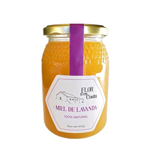 Flor d'en Costa - mel cru de lavanda - Origem: Espanha - colheita própria - 500 g