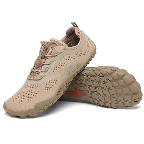 SAGUARO Barefoot Sapatilhas de Trail para homem e mulher respirável antiderrapante sapatos minimalistas