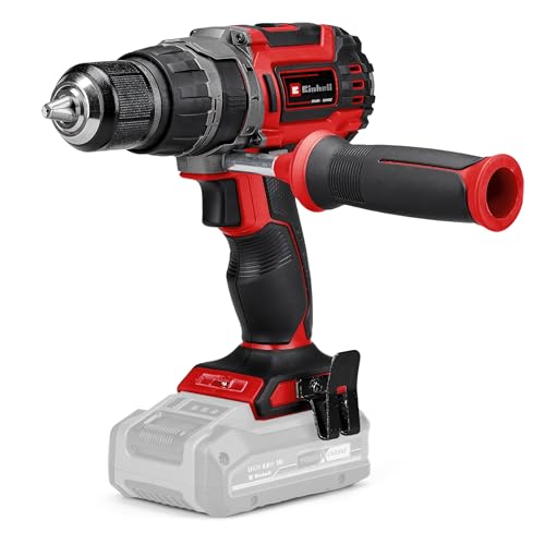 Einhell Broca de percussão profissional com bateria TP-CD 18/60 Li-i BL-Solo Power X-Change (18 V, motor sem escovas, 60 Nm, número de impactos 32.000 rpm, sem bateria)