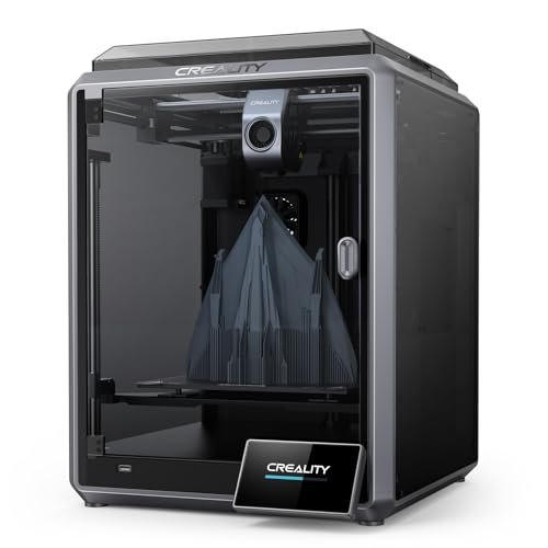 Creality K1 Impressora 3D 600 mm/s Velocidade de impressão ultra rápida, impressora inteligente com CPU Dual Core 1,2 GHz, impressora 3D DIY LCD auto-nivelamento