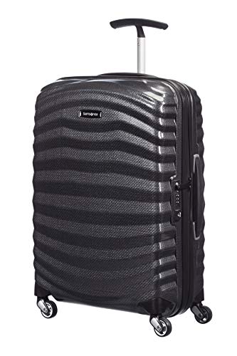 Samsonite LiteShock Spinner, Preto (Preto), Spinner 55/20