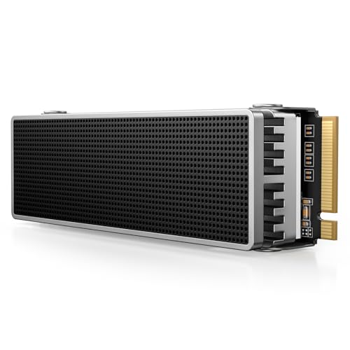 ORICO OSC SSD 4TB, até 7450 MB/s, SSD M.2 PCIe Gen4 NVMe com dissipador de refrigeração a água, gel auto-vapor para arrefecimento eficiente, não compatível com PS5