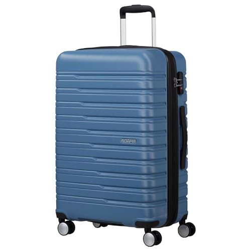 American Tourister Flashline Spinner S Bagagem de mão, Azul (Coronet Blue), Spinner M