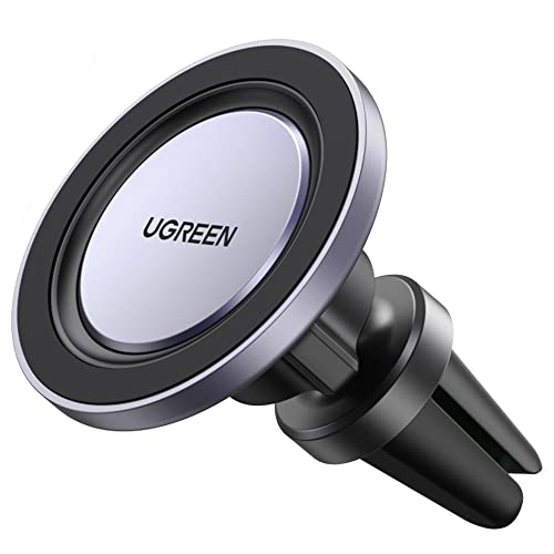 UGREEN Suporte móvel para carro Magsafe, suporte de telemóvel carro magnético para grade ventilação compatível com iPhone 16 15 14 13 Pro MAX, Galaxy S24 gancho
