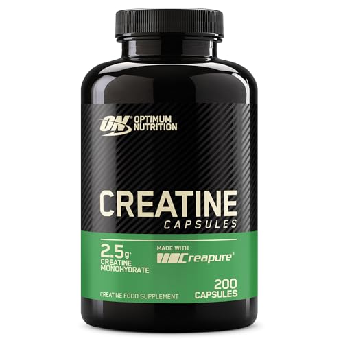 Optimum Nutrition Creatina 2500, 200 cápsulas