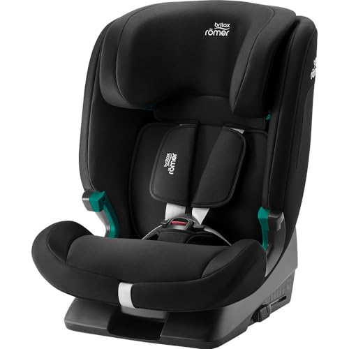 BRITAX RÖMER Cadeira de carro EVOLVAFIX, com ISOFIX, crianças dos 76 a 150 cm (i-Size), 15 meses a 12 anos, Space Black