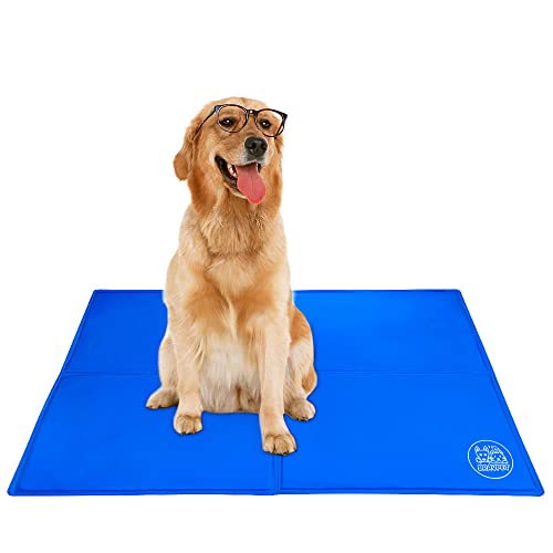 Bravpet - Manta refrescante para animais de estimação, conforto para cães e gatos, 81 x 96 cm, extra grande, XXL