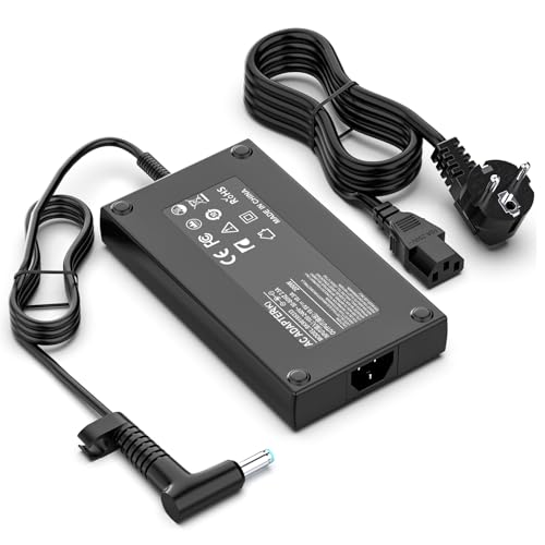 200 W Carregador HP portátil 19,5 V 10,3A para HP Omen 15 17 Zbook 15 17 Pavilion Gaming 15 17 Envy 15 2020 L00818-850 TPN-DA10 TPN-LA20 TPN-LA21 L7 L7 3385 001 ADP-200HB B 15-dh005o adaptador 【4,5 mm