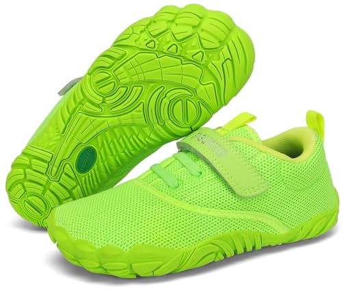 SAGUARO Sapatilhas Barefoot para crianças, antiderrapantes, leves, calçado escalços, tamanho 24-36