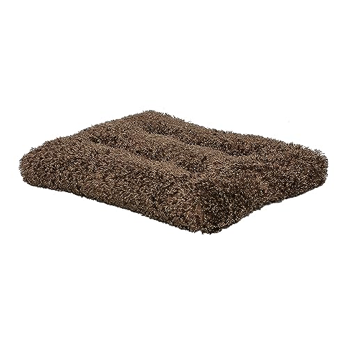 MidWest Homes for Pets Modelo 40648-CC Cama de luxo para cães, cama de pelúcia para cães e gatos, adequada para gaiolas de cães de 121,92 cm de comprimento, cor chocolate