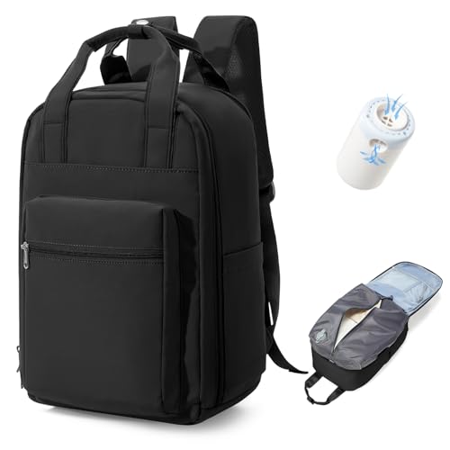 BJLFS Mochila viagem cabine avião 40 x 20 x 25 a vácuo bagagem de mão de grande capacidade com sistema de vácuo mochila de viagem portátil impermeável para homem e mulher com sistema de compressão