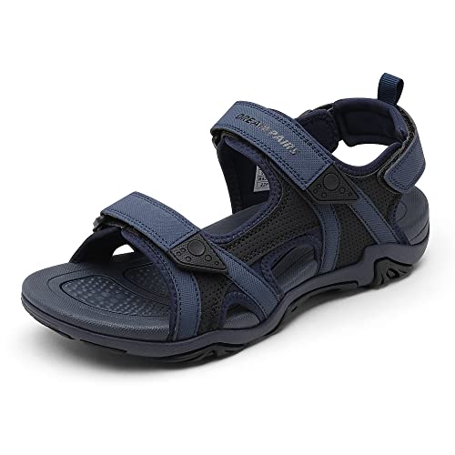 DREAM PAIRS Sandálias de homem caminhada água praia desportos ao ar livre desportivo arco apoio verão sandálias