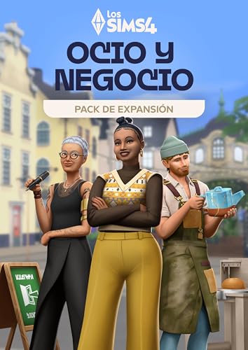Los Sims 4 Ocio y Negocio (EP18) Pack de Expansión PCWin | Codigo de descarga inmediato EA App - Origin | Videojuegos | Castellano Standard | Código EA App para PC