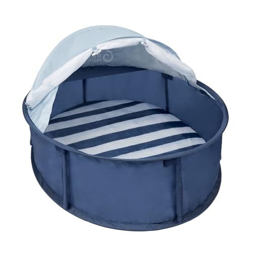 Babymoov Zona de jogo e berço de viagem anti-UV FPS 50 Babyni azul de Babymoov