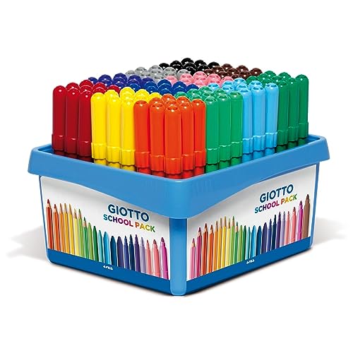 Giotto Turbo Maxi Marcadores Schoolpack de 108 unidades