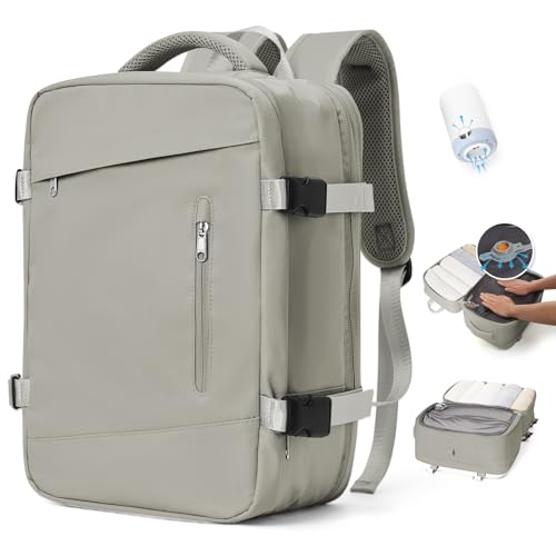 SZLX Mochila viagem cabine avião 40 x 20 x 25 mulher Ryanair mochila viagem a vácuo com bomba malas de viagem bagagem de mão malas de viagem cabine 45 x 36 x 20 Easyjet mochila para portátil com cabo