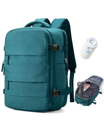 BJLFS Mochila viagem cabine avião 40 x 20 x 25 a vácuo bagagem de mão 40 x 30 x 20 voling com sistema de vácuo mochila de viagem portátil impermeável para homem e mulher com sistema de compressão