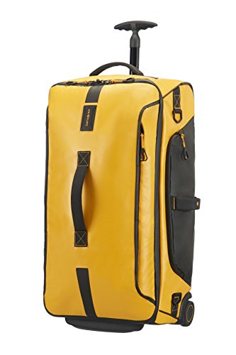 Samsonite Paradiver Light - Spinner, Amarelo, Mala de viagem/mochila com 2 rodas M (67 cm - 74,5 L)