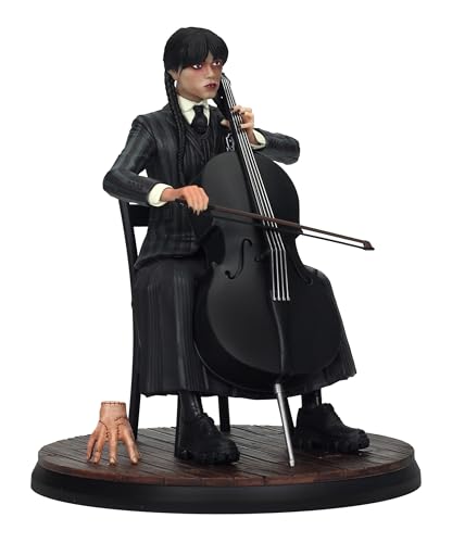 SD TOYS - Wednesday violoncelo figura de 15 cm - Wednesday