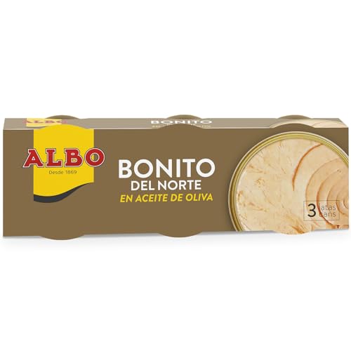 Albo Bonito do norte em azeite 3 x 65 g