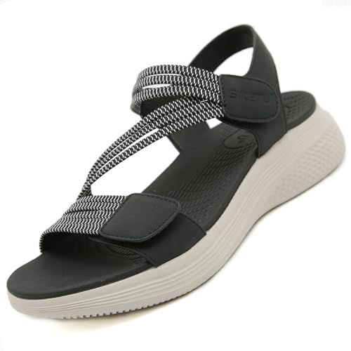 Ulicox Sandálias ortopédicas mulher verão moda confortáveis sandálias 36-42EU