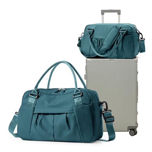 Bolsa de viagem para mulher, mala de desporto, mala de mão para bagagem, bolsa de ginásio impermeável, sacos de fim de semana para mulher, bolsa para hospital, bolsa de natação para praia, K4-azul