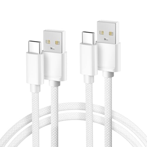 Basesailor Cabo carregador para Airpods de 4 geração, USB C 1 M 2-Pack, cabo de carregamento rápido tipo C para Airpods Pro 2,iPhone 16 15 Pro Max, amsung Galaxy S22 S23 S25 S24 Ultra, A54 A55 A72 A72
