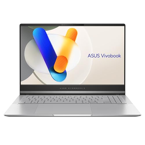 ASUS Vivobook S 15 OLED OLED M5506WA-MA042W Computador portátil de 15,6" 3K 120Hz (AMD Ryzen AI 9 365, 32 GB RAM, 1TB SSD, Radeon 880M, Windows 11 Home) prata fria - Tecnologia lado QWERTY espanhol