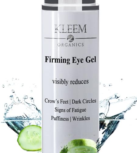 Gel Creme contorno de olhos anti-idade, reduz rugas, bolsas e orelhas, hidratante com ácido hialurónico vitamina C, vitamina E, fórmula natural para pele radiante e jovem, todos os tipos de pele