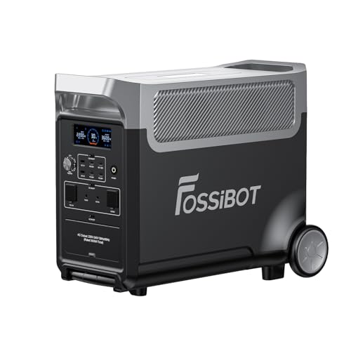FOSSiBOT F3600 Pro Estação de energia portátil, bateria LiFePO4 de 3840 WH, expansível até 11,52 kwh, saída CA de 3600 W, entrada solar de 2000 W, gerador solar portátil de campismo, campismo. ing