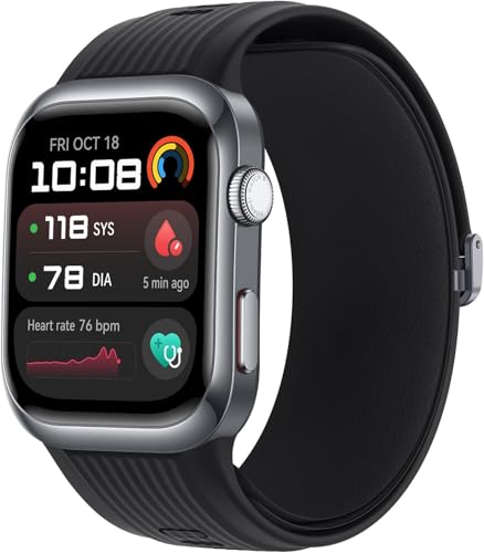 HUAWEI Watch D2, ecrã AMOLED de 1,82, monitorização em tempo real da pressão arterial, ECG, monitorização total do sono, SpO2, assistência saúde familiar, chamadas, preto