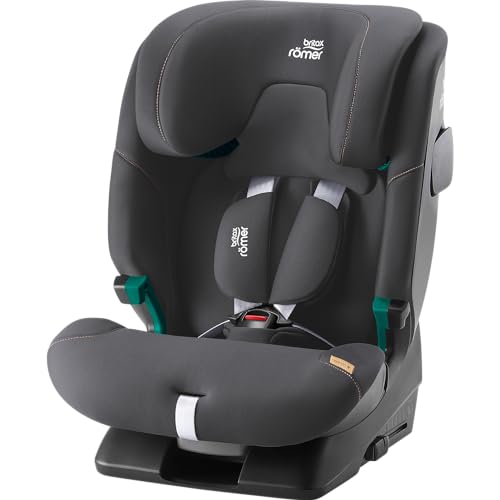 Britax Römer Cadeira de carro ADVANSAFIX 2 Z-LINE, volutiva com âncora ISOFIX criança de 9 a 36 kg grupo 1/2/3 de 9 meses a 12 anos, cinzento meia-noite